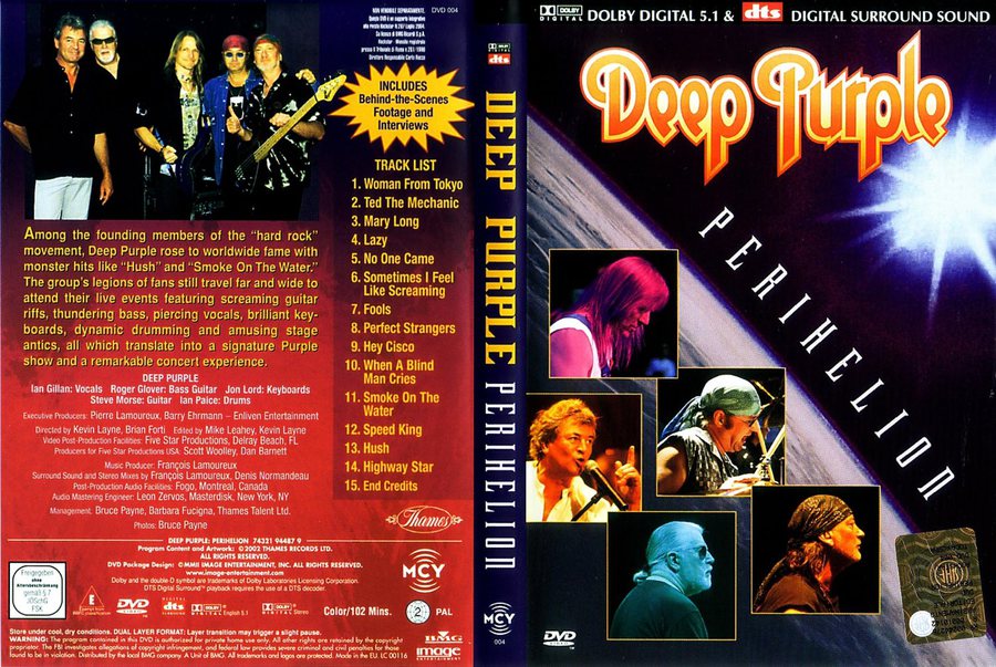 THE EURODISCO SHOP - Deep Purple
